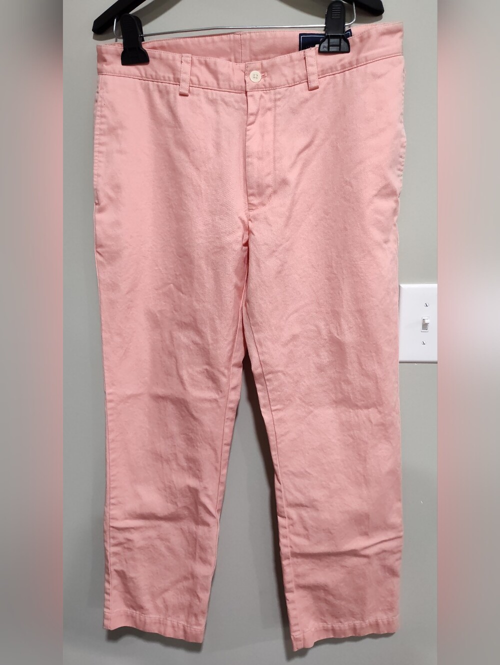Vineyard Vines by Shep & Ian Men’s Size 32 X 30, 100% Cotton, Pink Chino Pants
